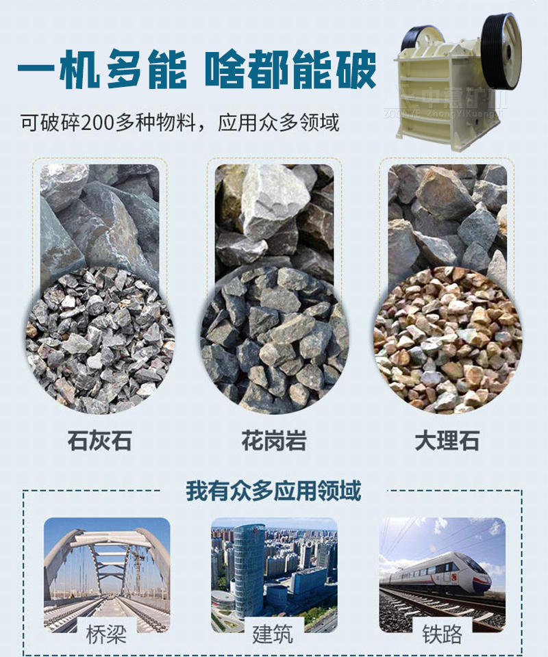 pe颚破应用